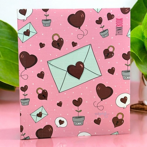 Mektup Kalp Minnak Defter Serisi 192 Yp.çizgisiz