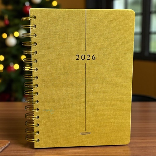 Meli Melek Ceyda Düvenci Tasarım 2026 Ajanda Hardal