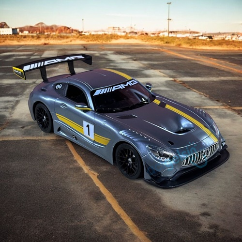 Mercedes Amg Gt3 Uzaktan Kumandalı Işıklı Araba