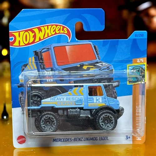 Mercedes Benz Unimog 1300l Hot Wheels Tekli Araba