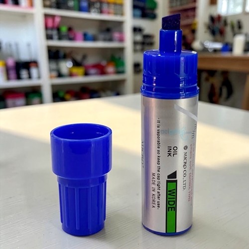 Mikro Koli Markörü 7mm Mavi