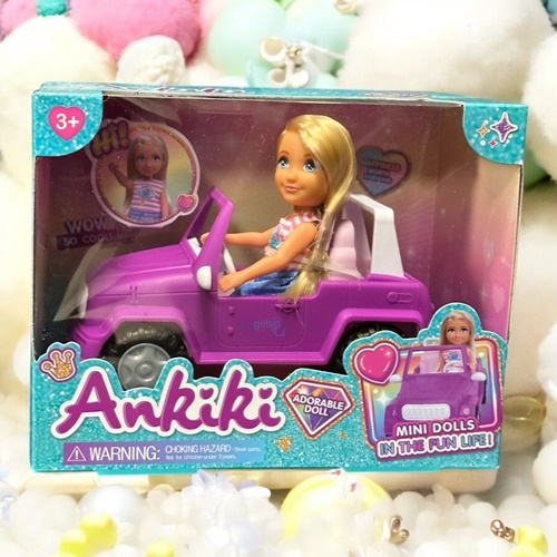 Mini Dolls Ankiki Arabalı Seti