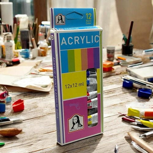 Monalisa Tüp Akrilik Boya 12*12 Ml