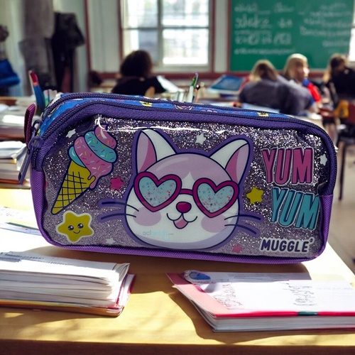 Muggle Purple Kalem Çantası