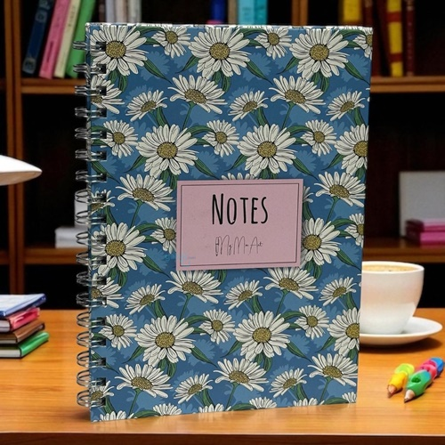 My Mia Art Daisy Maxi Sert Kapak Spiralli Defter