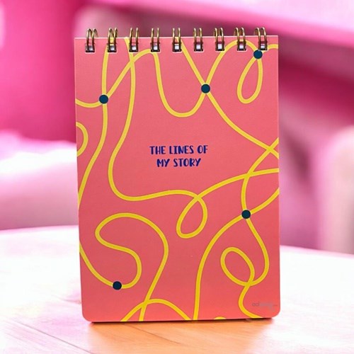 My Mia Art The Lines Çizgisiz Bloknot Pembe
