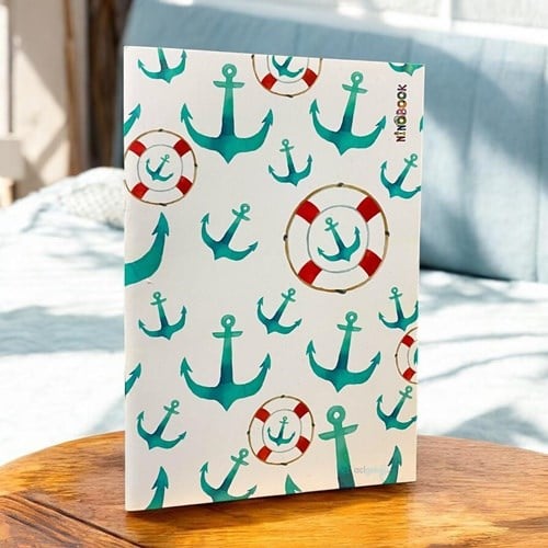 Ninobook Anchor Çizgisiz Not Defteri