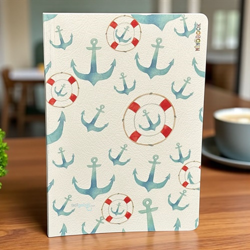 Ninobook Big Anchor Çizgisiz Defter