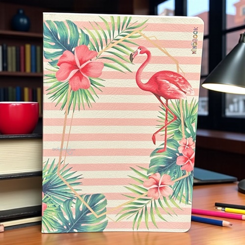 Ninobook Big Flamingos Çizgisiz Defter