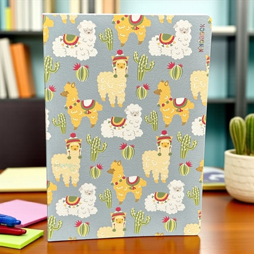Ninobook Big Lamas Çizgisiz Defter