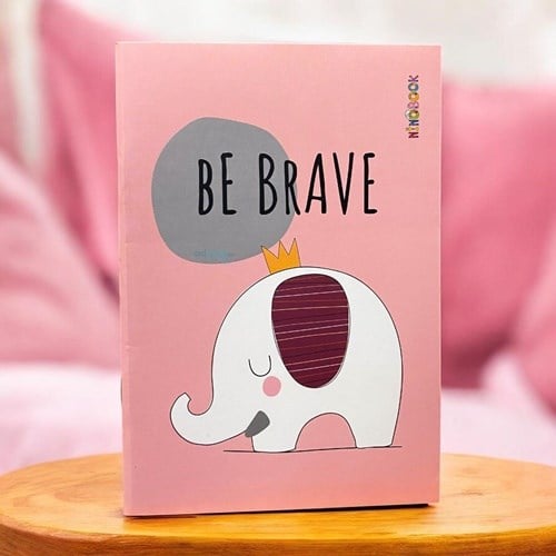Ninobook Brave Elephant Çizgisiz Not Defteri