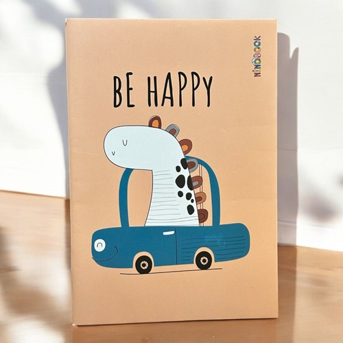 Ninobook Happy Dino Not Defterti 64 Yp.çizgisiz