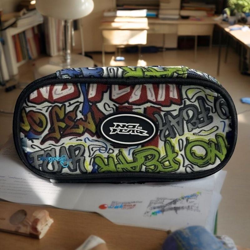 No Fear Organizer Bölme Kalem Çantası