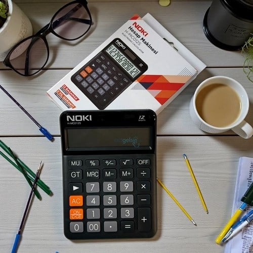 Noki Dijital Hesap Makinası 12 Haneli H-mc012s