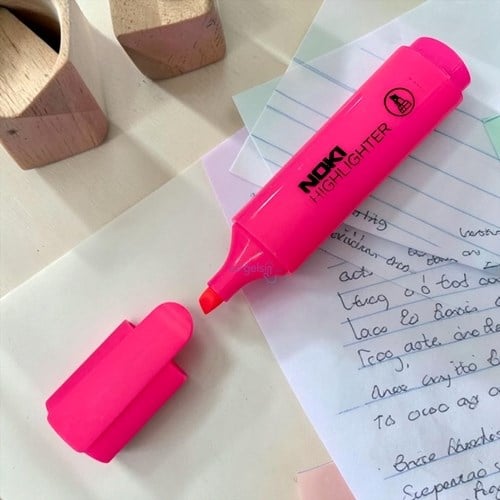 Noki Neon Fosforlu Kalem Pembe