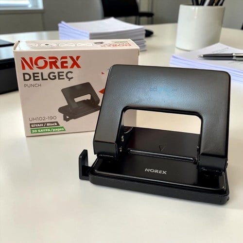 Norex Metal Delgeç 20 Sayfa Siyah Uh102-190