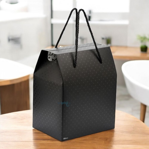 Ogtwo Elite Premium Konsept Tasarım Hediyelik Kutu Çanta Black Bag