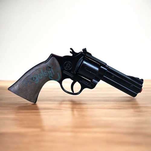 Oyuncak Kapsüllü Tabanca Revolver Police 12li