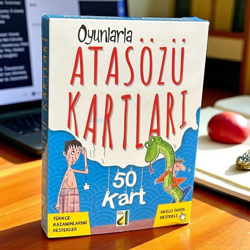 Oyunlarla Atasözü Kartları Damla Yayınları