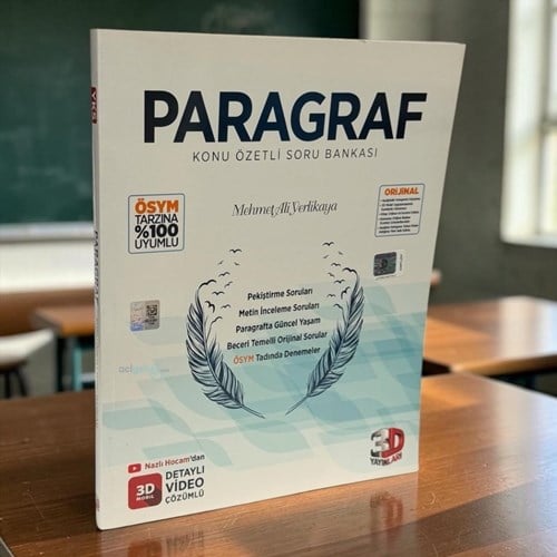 Paragraf Soru Bankası Tamamı Video Çözümlü 3d Yayınları