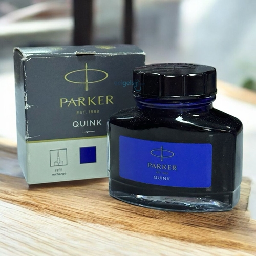 Parker Quink Şişe Mürekkep Mavi 57ml