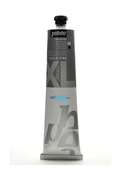 Pebeo Huile Fine Xl 200ml. Yağlı Boya 48 Neutral Grey