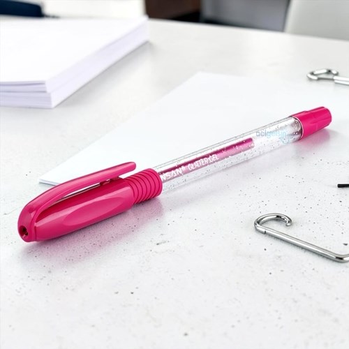Pensan Glitter Simli Jel Kalem 02228 Pembe