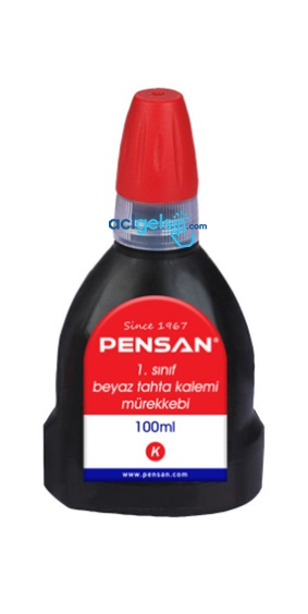 Pensan Tahta Kalem Mürekkebi 100 Cc Kırmızı