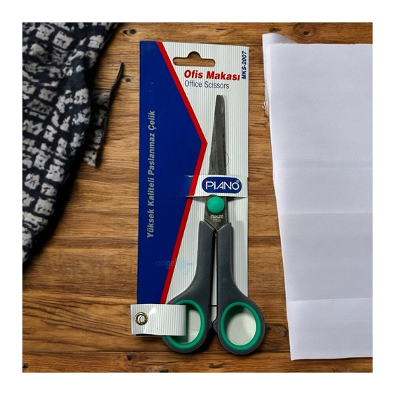 Piano Paslanmaz Çelik Ofis Makası Mks-2007