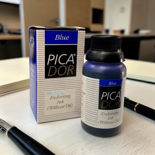 Picador Yağsız Istampa Mürekkebi 30 Cc Mavi