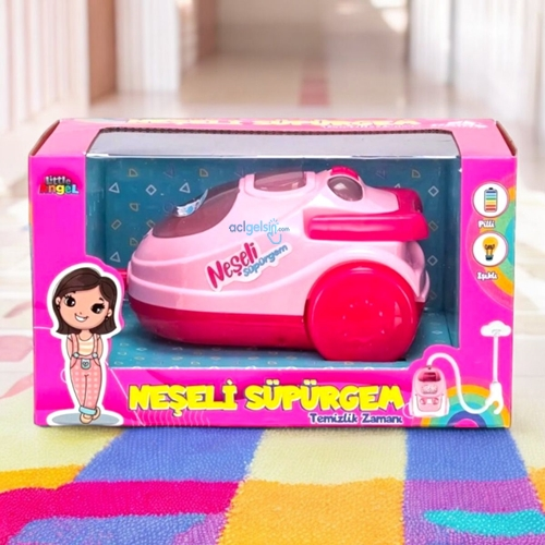 Pilli Sevimli Neşeli Küçük Süpürge