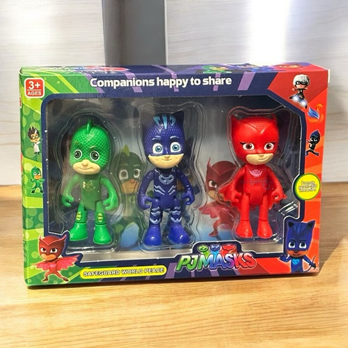 Pj Masks Pijimaskeliler 3'lü Figür Oyuncak