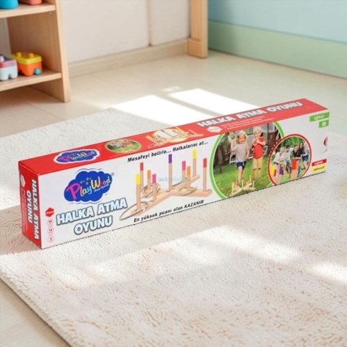 Playwood Ahşap Halka Atma Oyunu