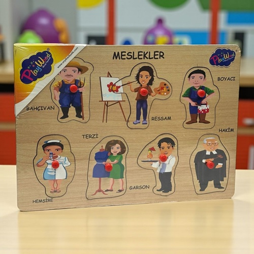 Playwood Ahşap Tutmalı Meslekler