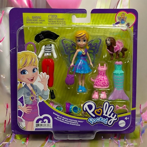 Polly Pocket Ve Hayvan Dostu Kostüm Giyiyor Oyun Seti