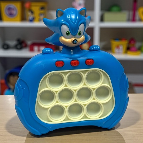 Popit Sesli Işıklı Stres Oyunu Sonic