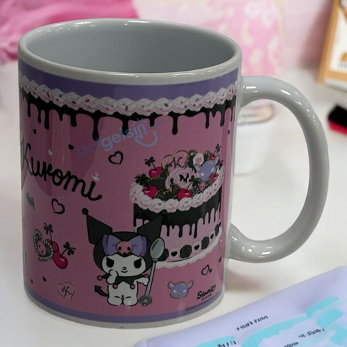 Porselen Kupa Bardak Sanrio Kuromi