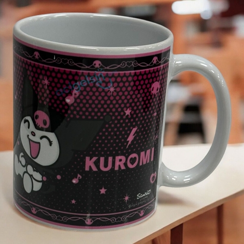 Porselen Kupa Bardak Sanrio Kuromi
