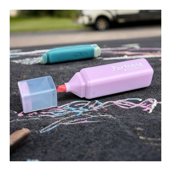 Portable Pastel Renkler Fosforlu Kalem
