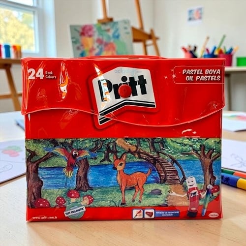 Pritt Pastel Boya 24 Lü Çanta