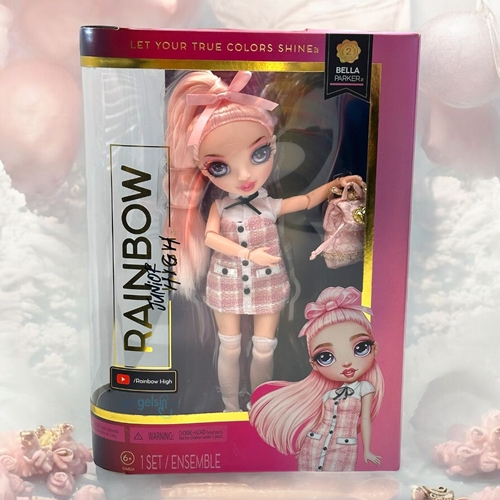 Rainbow High Junior High Bella Parker Fashion Doll Bebek