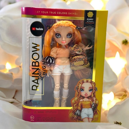 Rainbow Junior High Poppy Rowan Fashion Doll Bebek