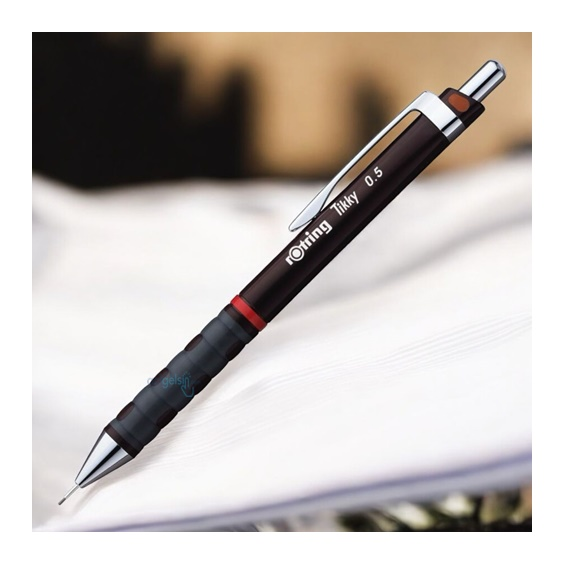 Rotring Tikky Versatil Uçlu Kalem Bordo 0.5 Mm
