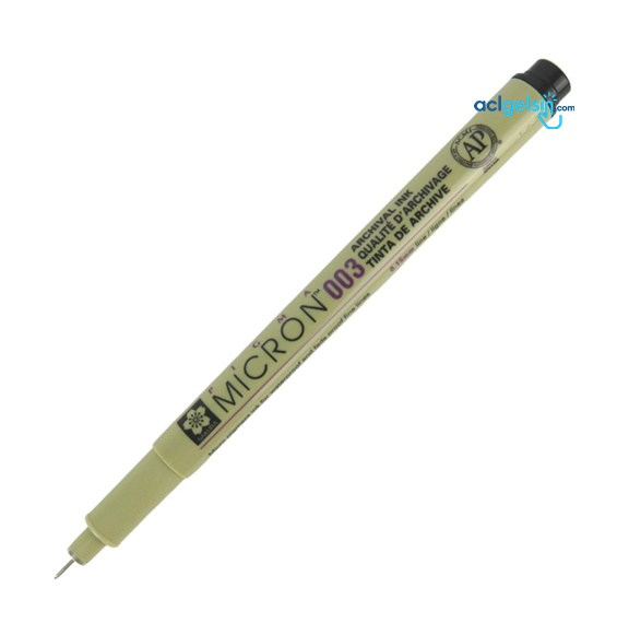Sakura Pigma Micron Teknik Çizim Kalemi 003 0.15mm Siyah