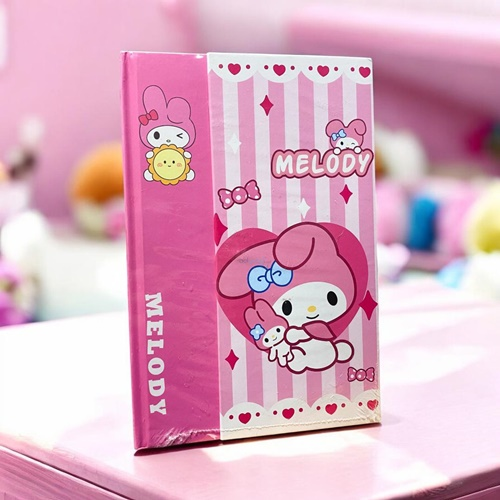 Sanrio Karakterler Sert Kapak Not Defteri