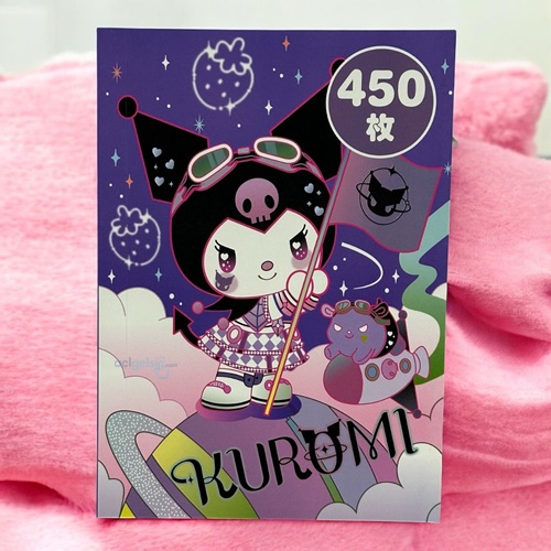 Sanrio Kuromi 450'li Sticker Defteri