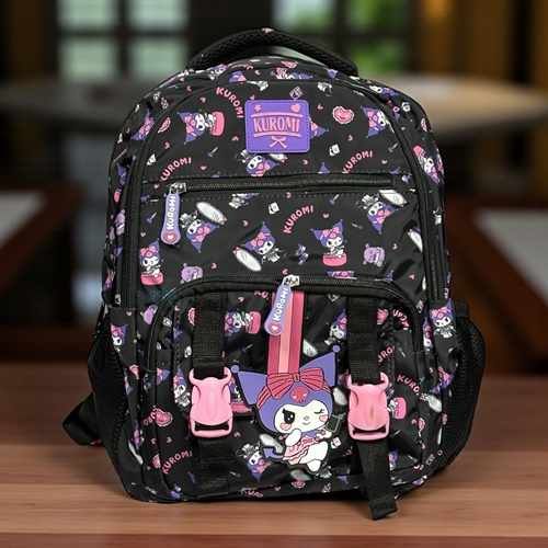 Sanrio Kuromi Dört Gözlü Okul Çantası
