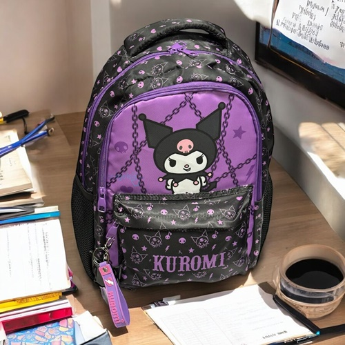 Sanrio Kuromi Lisanslı Okul Çantası 616089