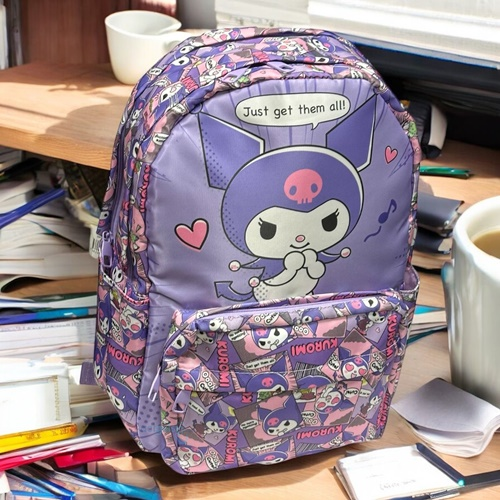 Sanrio Kuromi Lisanslı Okul Çantası 616086