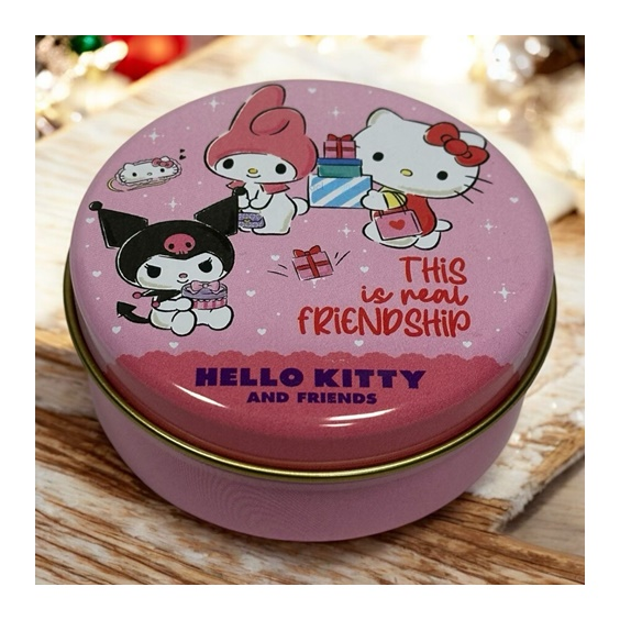 Sanrio Kuromi Metal Kokulu Mumluk Silindir Kapak